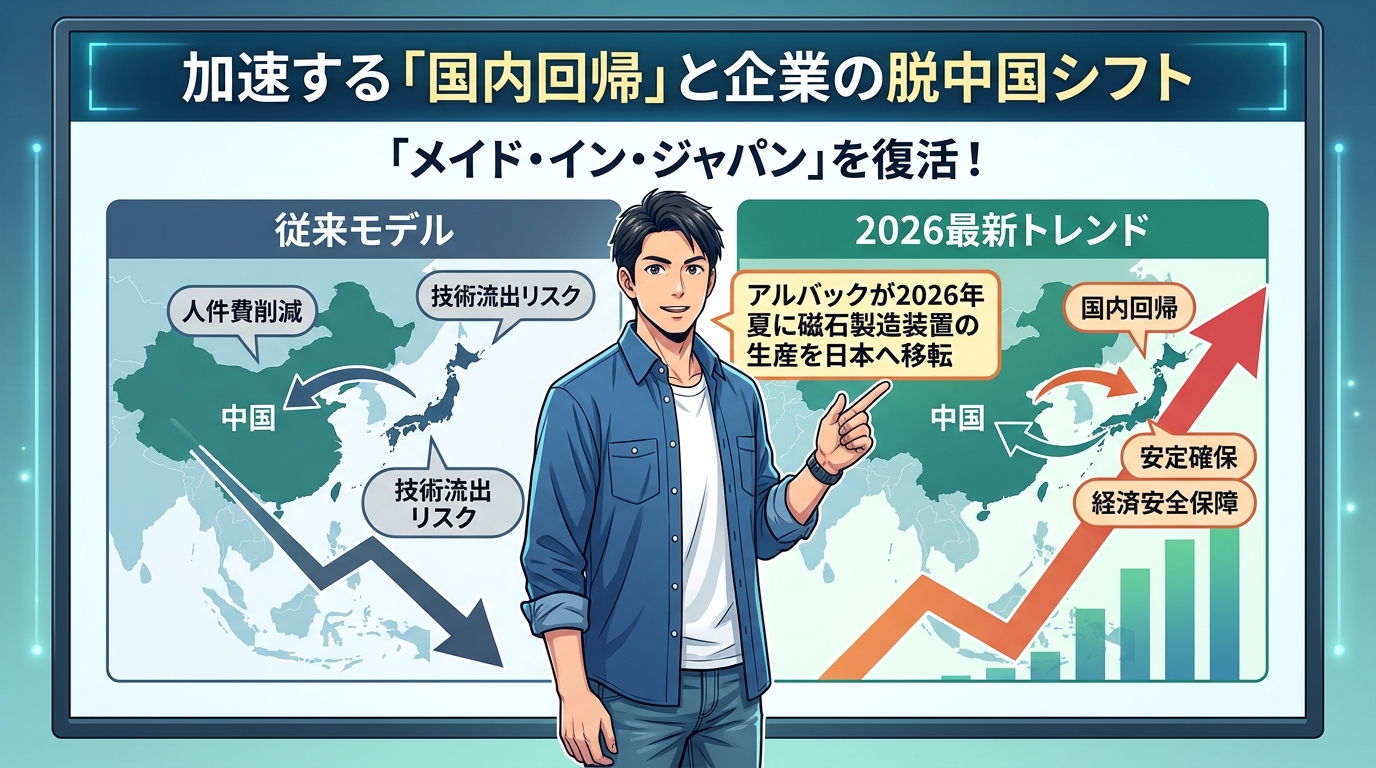 加速する「国内回帰」と企業の脱中国シフト